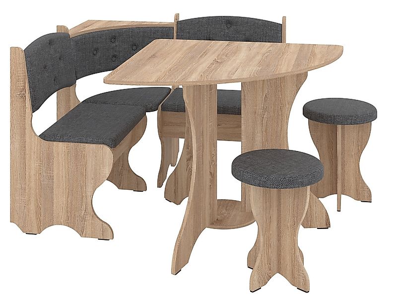 Rodnik Eckbankgruppe Bayar, (Set, 4-tlg), klein, platzsparend, mit Viertelk günstig online kaufen