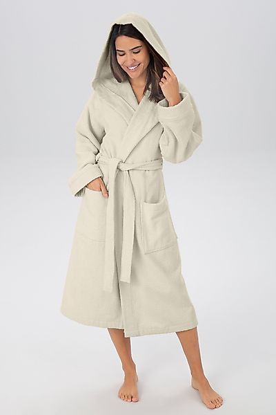 my home Unisex-Bademantel Sanremo, ideal für günstig online kaufen