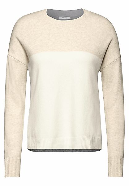 CECIL Strickpullover Cecil / Da.Strick / Cosy Colorblock günstig online kaufen