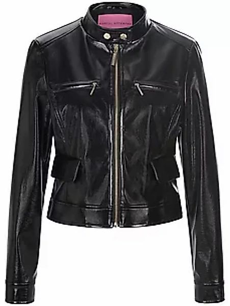 Lederjacke Marcel Ostertag schwarz günstig online kaufen