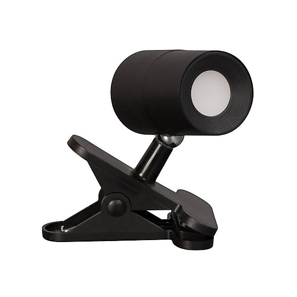 LED-Akku-Klemmleuchte Magnetic, schwarz, dimmbar, CCT günstig online kaufen