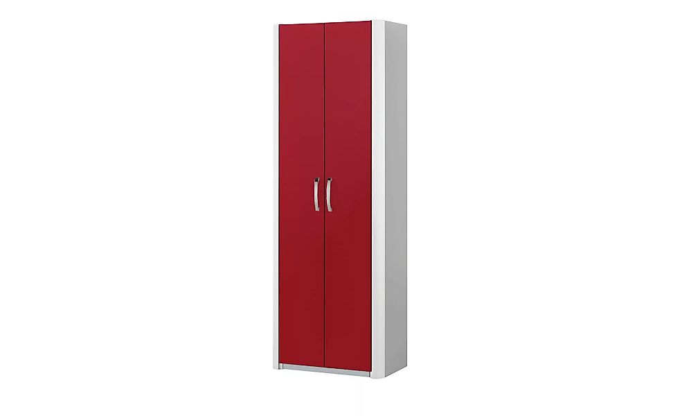 Garderobenschrank - rot - 66 cm - 187 cm - 37,5 cm - Garderoben & Kleiderst günstig online kaufen