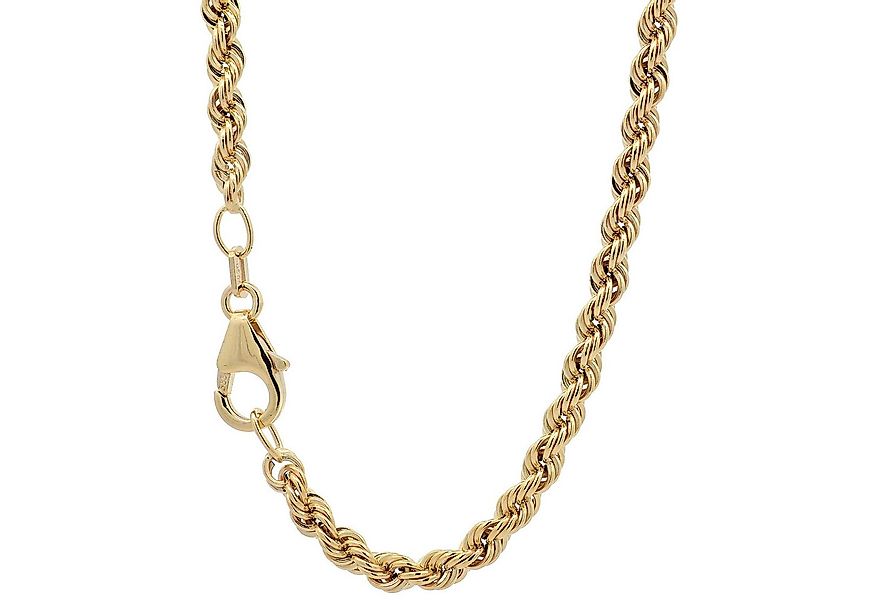 HOPLO Goldkette Goldkette Kordelkette Länge 19 cm - Breite 3,3 mm - 585-14 günstig online kaufen