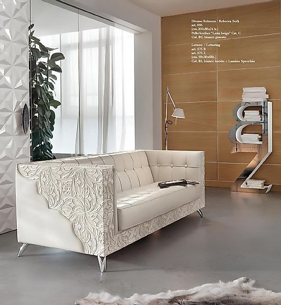 JVmoebel Sofa Couch Polster Sofa Chesterfield Couchen Dreisitzer Sofa Luxus günstig online kaufen