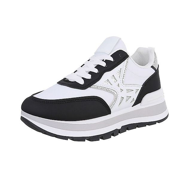 Ital-Design Damen Low-Top Freizeit Sneaker (87118354) Flach Sneakers Low in günstig online kaufen
