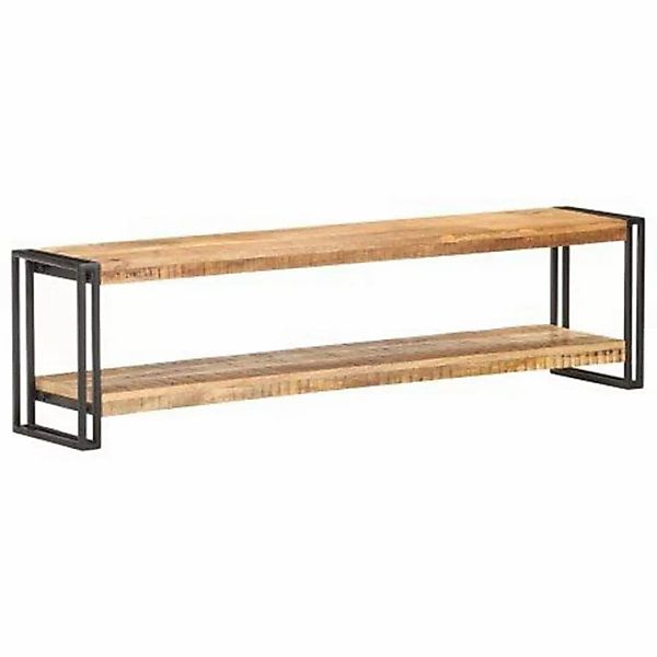 Tv-schrank 150x30x40 Cm Raues Mangoholz günstig online kaufen