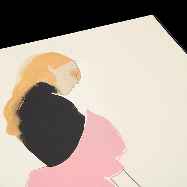 Paper Collective Pink Dress Kunstdruck von Amelie Hegardt (50 x 70 cm) - MA günstig online kaufen