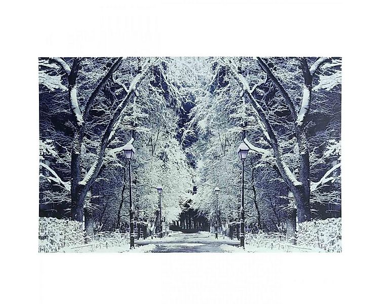 H. Andreas Belles fleurs LED-Lichterkette LED Wandbild "Winterlandschaft Pa günstig online kaufen