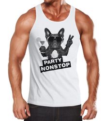 Neverless Tanktop Party Herren Tank-Top Nonstop günstig online kaufen