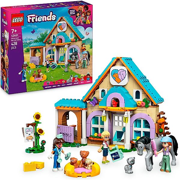 LEGO® Tierarztpraxis für Pferde und Haustiere günstig online kaufen