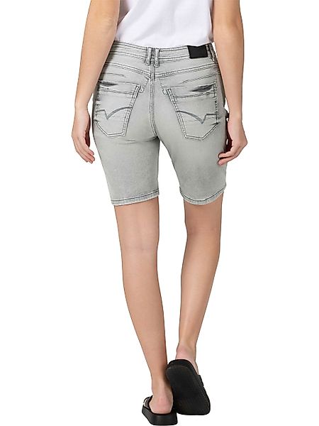 TIMEZONE Damen Jeans Short Regular JillyTZ - Regular Fit - Grau - Marble Gr günstig online kaufen