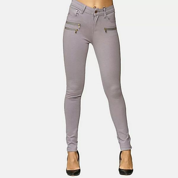 Elara Jeggings Elara Damen Stretch Hose Skinny Fit Jegging (1-tlg) günstig online kaufen