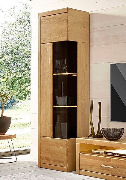 Home affaire Vitrine Ribe,180cm hoch,5 Fächer,2 Glasböden variabel einsetzb günstig online kaufen