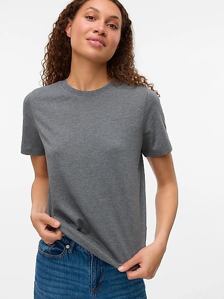 Vero Moda Kurzarmshirt VMPAULINA SS T-SHIRT GA JRS NOOS Baumwolle, regular günstig online kaufen