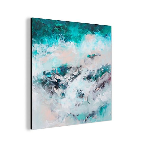 MuchoWow Metallbild Abstrakt - Meer - günstig online kaufen