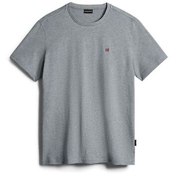 Napapijri  T-Shirts & Poloshirts SALIS SS SUM NP0A4H8D-160 MED GREY MEL günstig online kaufen