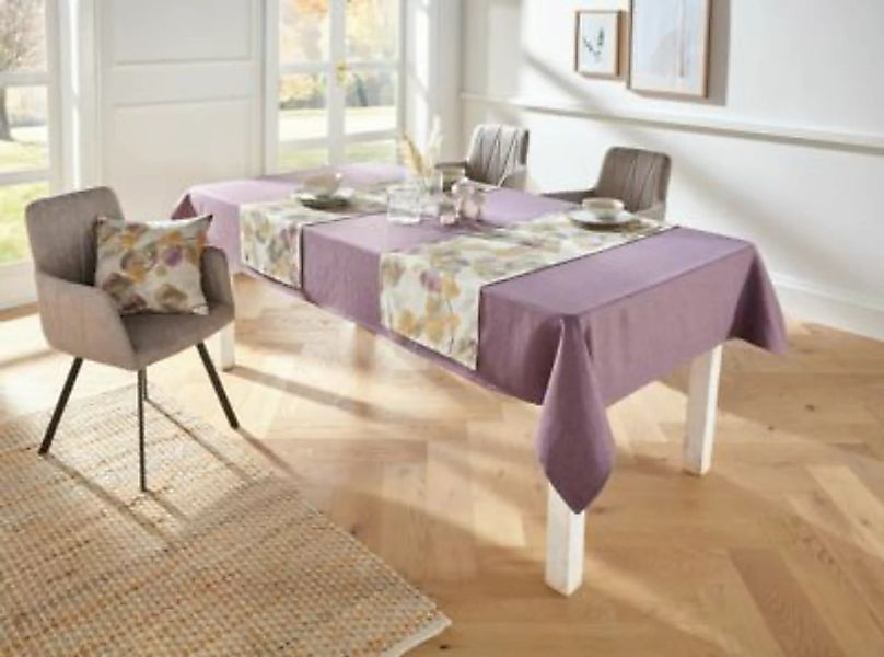 HOME Living "Bundle Tischdecke Set ""Blattwerk"" 3tlg. Tischdecken" bunt günstig online kaufen