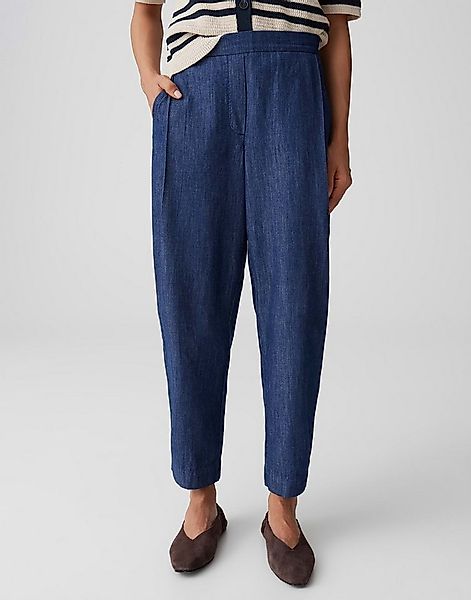 OPUS Stoffhose Myha coastal aus weichem Chambray Denim schräge Paspeltasche günstig online kaufen