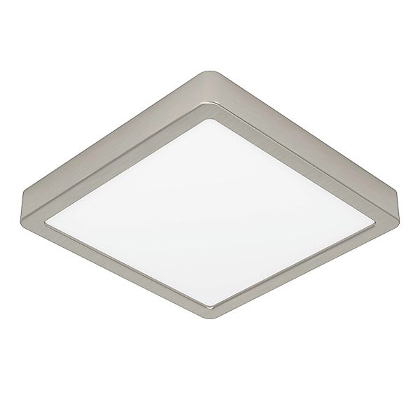 LED-Anbaupanel Fueva 5 IP20 830 nickel 21x21cm günstig online kaufen