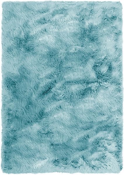 my home Hochflor-Teppich Valeria Fellteppich kuschelig, günstig online kaufen