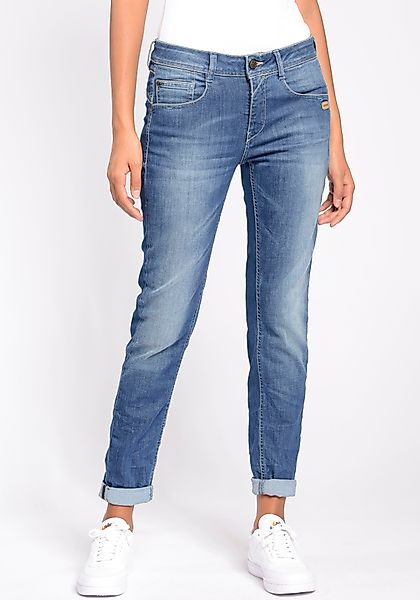 GANG Relax-fit-Jeans 94AMELIE mit Used-Effekten günstig online kaufen
