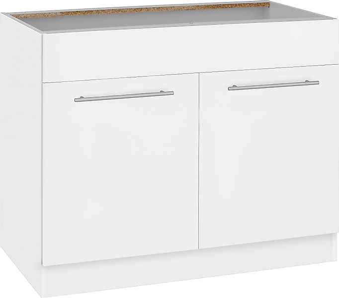 wiho Küchen Spülenschrank Unna 100 cm günstig online kaufen