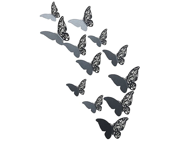 Coonoor Wandtattoo 3D Schmetterling Wandsticker, DIY Schmetterlingsdekorati günstig online kaufen