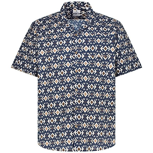 Pfundskerl Freizeithemd mit Allover-Muster Farbe braun Größe: 8XL günstig online kaufen