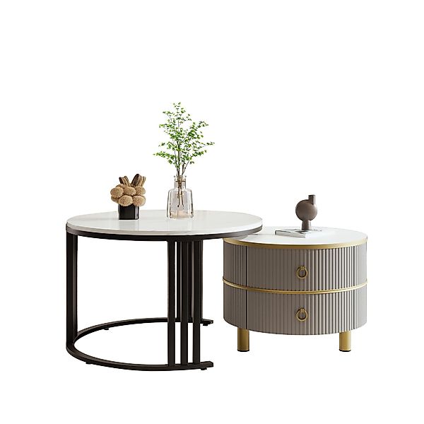 Merax Couchtisch Set aus Holz mit günstig online kaufen