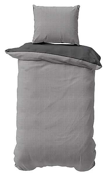 One Home Bettwäsche Doubleface Wende, Seersucker, günstig online kaufen