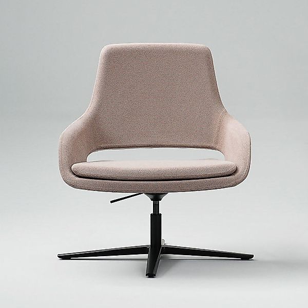 narbutas Sandie Loungesessel | niedrige Rückenlehne | Drehgestell | Konfigu günstig online kaufen