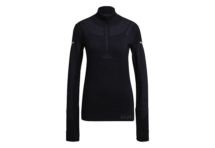 adidas Performance Langarmshirt Primeknit Midlayer (Half-Zip) schwarz Damen günstig online kaufen