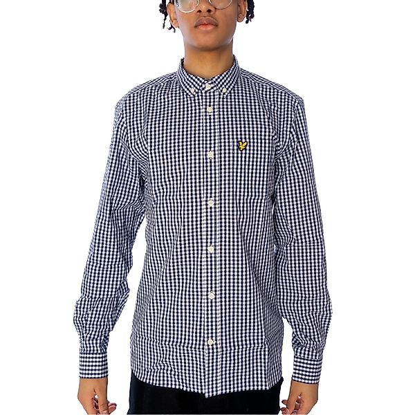 Lyle & Scott Langarmhemd Hemd Lyle&Scott günstig online kaufen