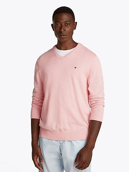 Tommy Hilfiger Strickpullover ESSENTIAL COTTON V NECK günstig online kaufen