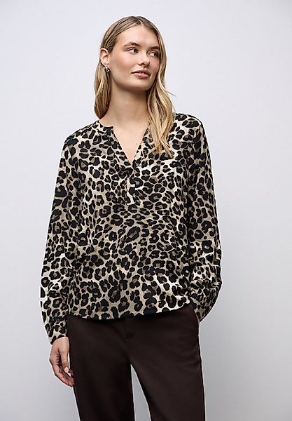 STREET ONE Langarmbluse im Leo Design günstig online kaufen