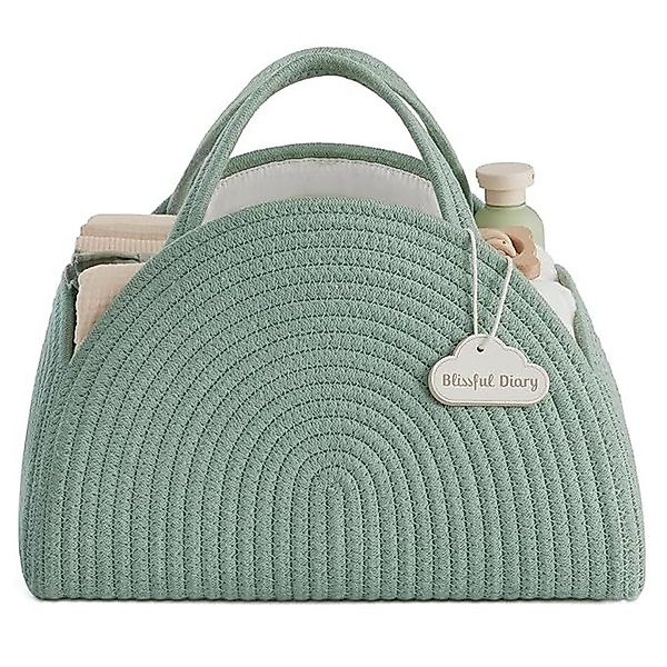 Coonoor Allzweckkorb Tragbarer Allzweckkorb, Baby Windeltasche, Windelaufbe günstig online kaufen