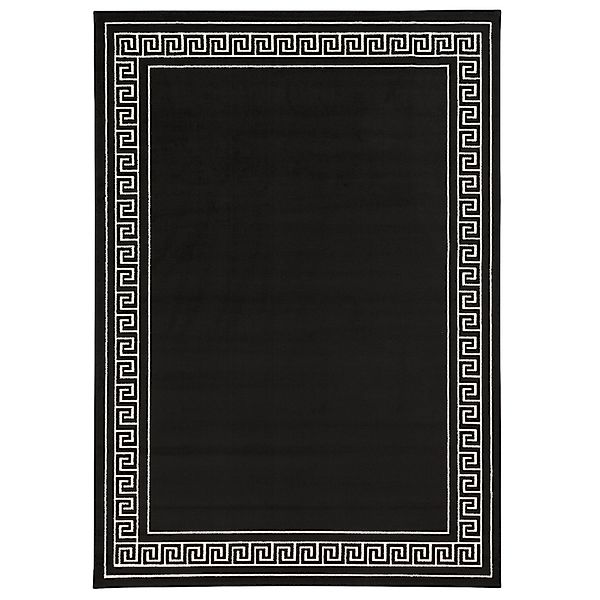 Pergamon Designteppich Trendline Schwarz Weiß Römische günstig online kaufen