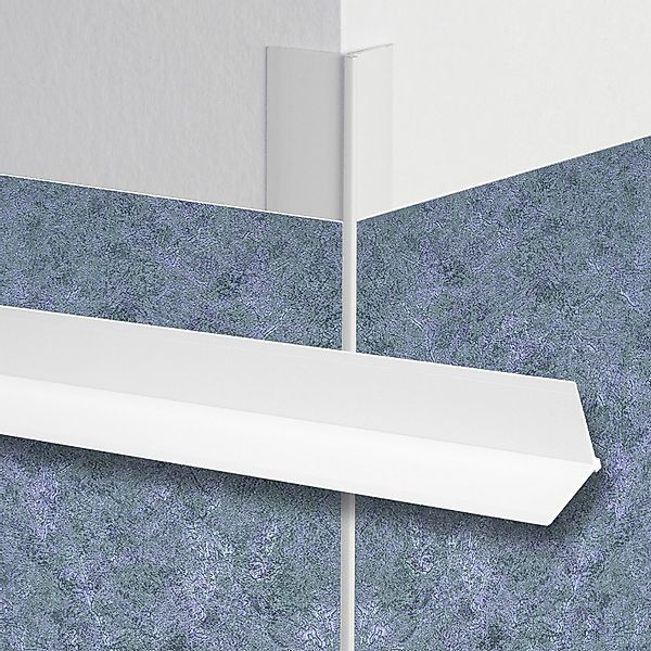 Lemal Winkelprofil Tapetenecke 0101 (2 Meter günstig online kaufen
