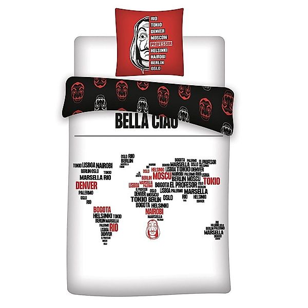 Familando Jugendbettwäsche Haus des Geldes "Bella günstig online kaufen