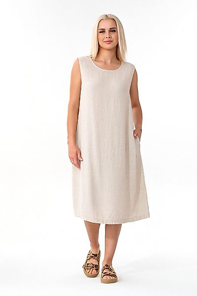 WENOR Sommerkleid aus Leinenmix mit Taschen, günstig online kaufen