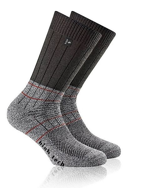 Rohner Socks Wandersocken Fibre High Tech (Coolmax-Fasern/Merinowolle) anth günstig online kaufen