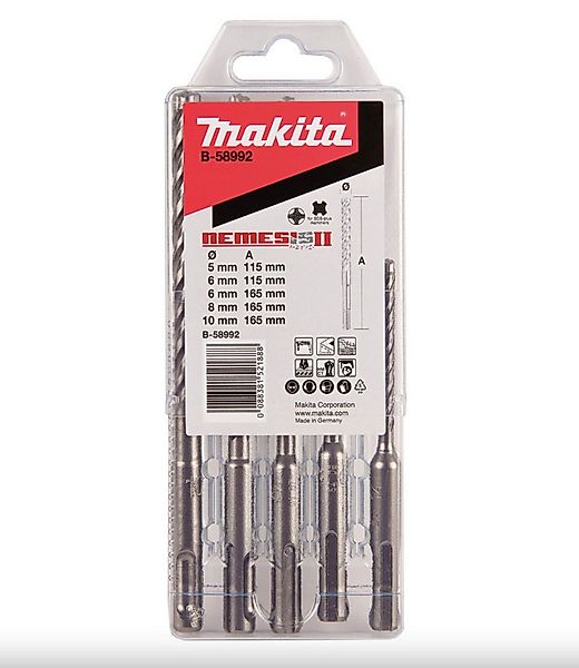 Makita Bohrersatz B-58992, (Set, 1-tlg., mit SDS-Plus Aufnahme), NEMESIS 2 günstig online kaufen
