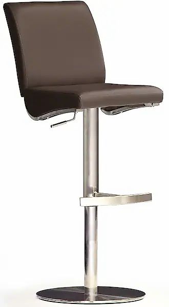 MCA furniture Bistrostuhl »BARBECOOL«, mit Rückenlehne, Bodenplatte rund, 3 günstig online kaufen