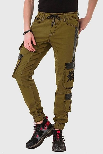 Cipo & Baxx Cargojeans Hose Lässige Details und Applikationen günstig online kaufen