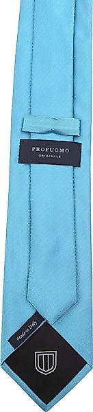 Profuomo Krawatte Twill Aqua - günstig online kaufen