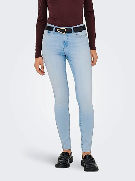 ONLY Skinny-fit-Jeans "ONLWAUW MID SKINNY DNM TAI640" günstig online kaufen