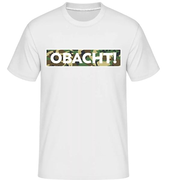 Obacht Wood Camouflage · Shirtinator Männer T-Shirt günstig online kaufen