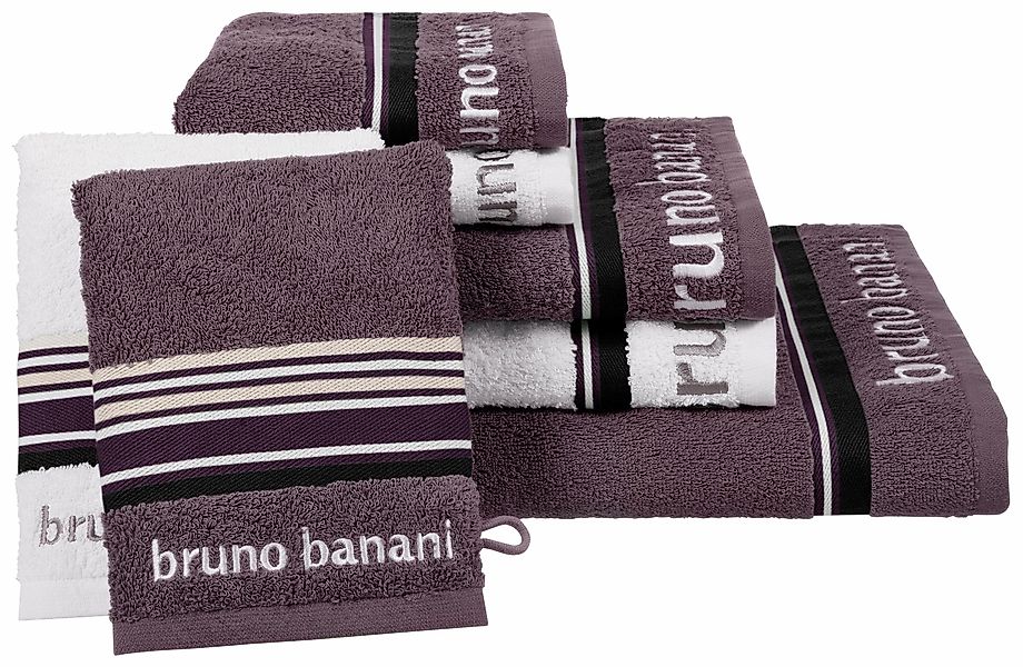 Bruno Banani Handtuch Set Maja, 1 günstig online kaufen