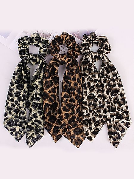 Scrunchie-Schal mit Leopardenmuster günstig online kaufen