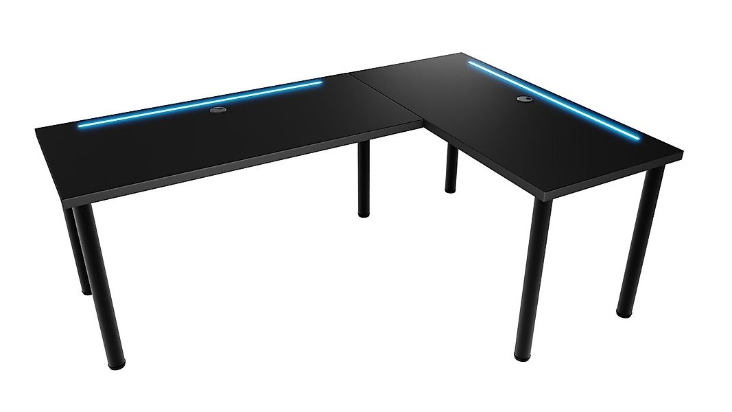 MÖBELSYSTEM Gamingtisch Großer L-förmiger Eck-Schreibtisch mit günstig online kaufen